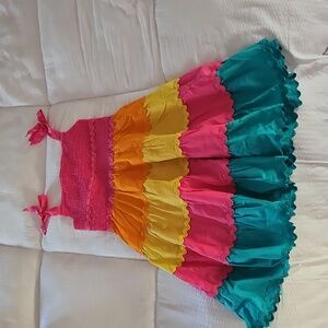 Crown & Ivy Multicolor Kids Dance Dress